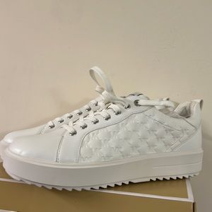 Men White Michael Kors sneakers size 11